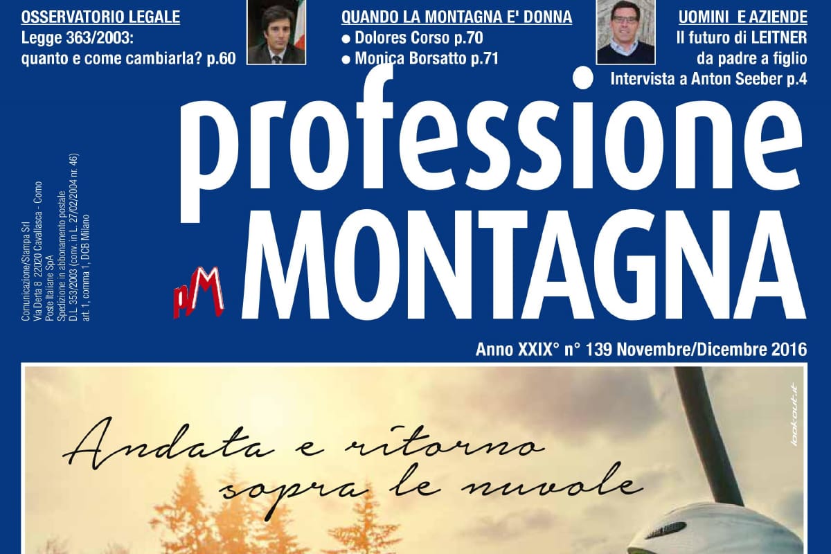 Professione Montagna 2017 Copertina