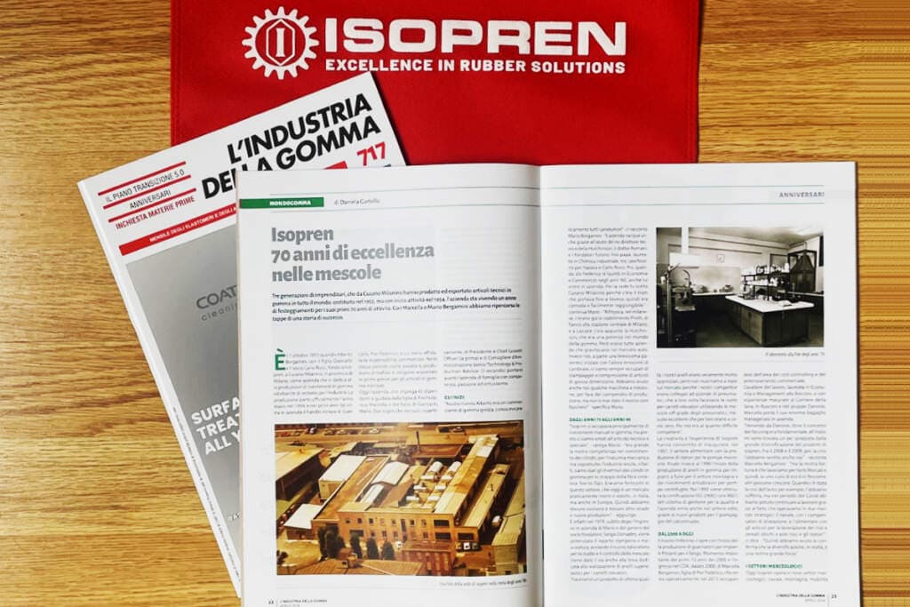Isopren su Industria della Gomma